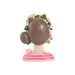 Decorative Figure Home ESPRIT Blue Pink Lady 14 x 10 x 20 cm (2 Units) - Декорация и Осветление<<<Дом