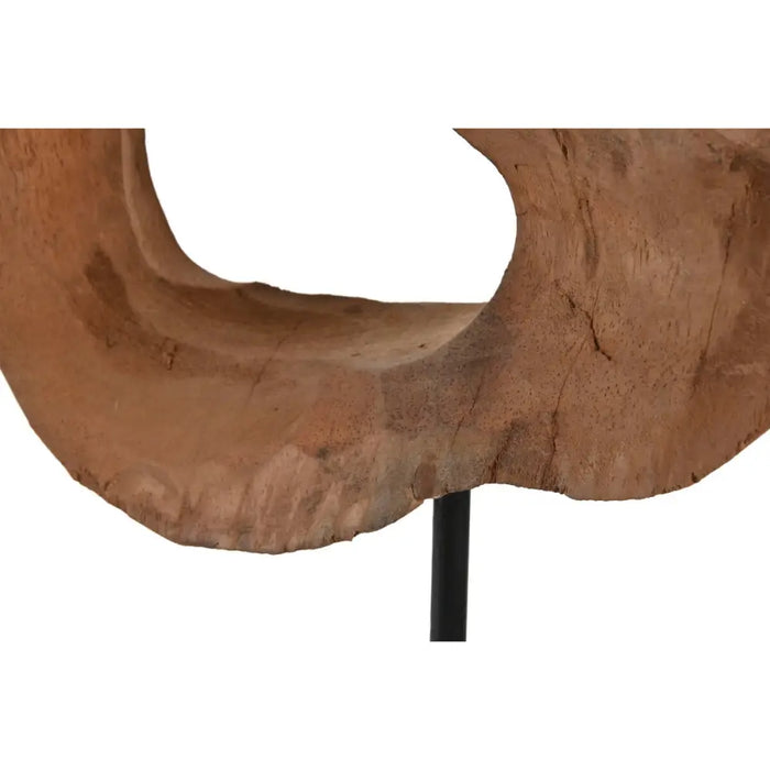 Decorative Figure Home ESPRIT Brown Black Modern 20 x 9 x 34 cm - Декорация и Осветление<<<Дом Градина<<<BigBuy&&&Други
