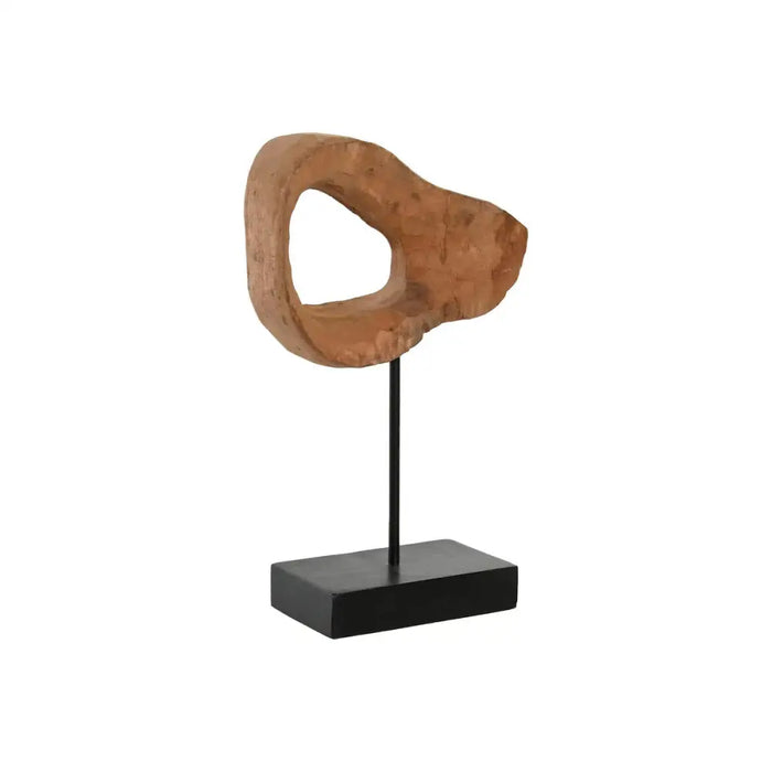 Decorative Figure Home ESPRIT Brown Black Modern 20 x 9 x 34 cm - Декорация и Осветление<<<Дом Градина<<<BigBuy&&&Други