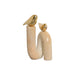 Decorative Figure Home ESPRIT Golden Ivory Birds Romantic 19 x 11,5 x 27 cm - Декорация и Осветление<<<Дом