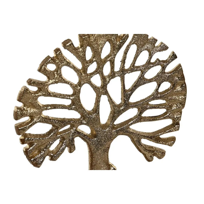 Decorative Figure Home ESPRIT Golden Natural Tree Colonial 28 x 5 x 28 cm - Декорация и Осветление<<<Дом