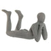 Decorative Figure Home ESPRIT Grey 39 x 13,5 x 20,8 cm - Декорация и Осветление<<<Дом Градина<<<BigBuy&&&Други артикули
