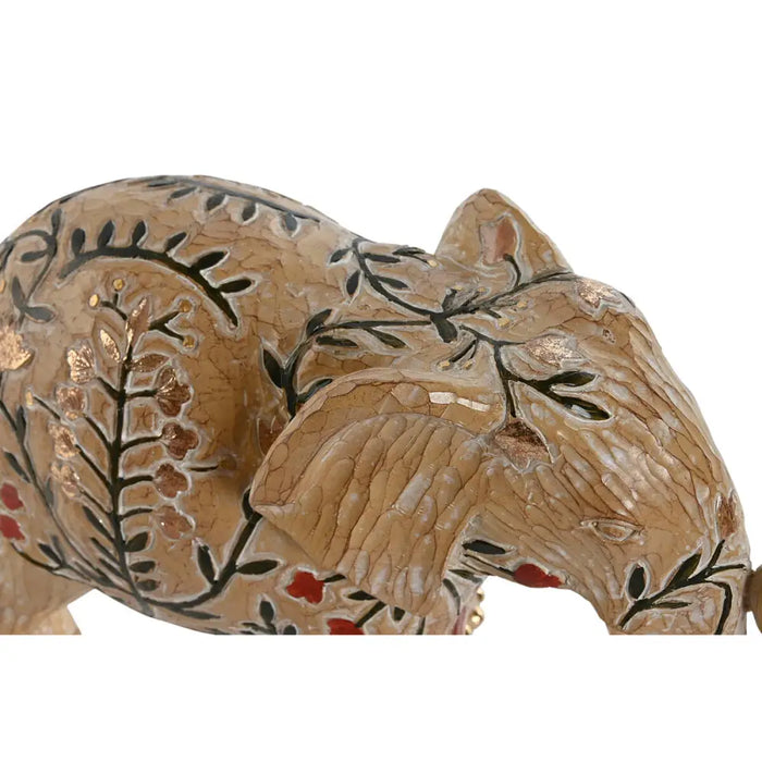Decorative Figure Home ESPRIT Multicolour Elephant 32,5 x 12,5 x 21 cm - Декорация и Осветление<<<Дом