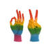 Decorative Figure Home ESPRIT Multicolour Hand 16 x 10 x 36 cm (2 Units) - Декорация и Осветление<<<Дом