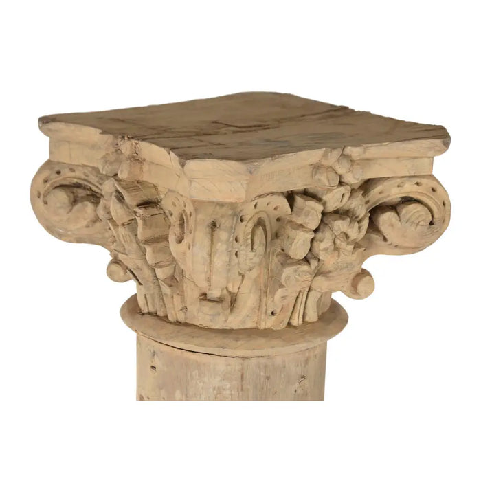 Decorative Figure Home ESPRIT Natural Column Stripped 30 X 30 X 200 CM - Декорация и Осветление<<<Дом