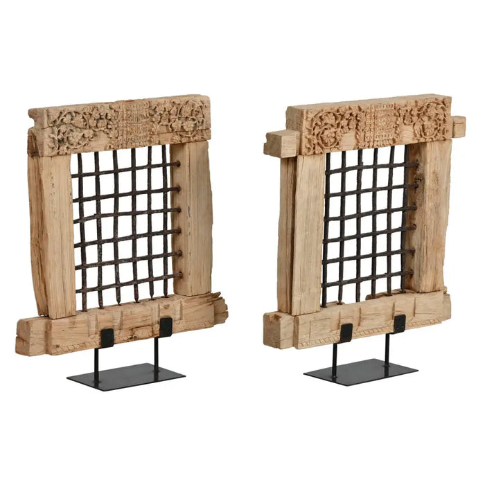Decorative Figure Home ESPRIT Natural Single part 65 x 18 x 75 cm - Декорация и Осветление<<<Дом