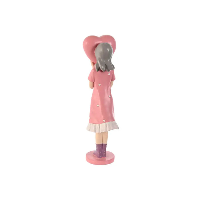 Decorative Figure Home ESPRIT Pink Light mauve chica 10 x 8,5 x 31 cm - Декорация и Осветление<<<Дом