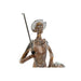 Decorative Figure Home ESPRIT Silver Natural Resin 9 x 8 x 25 cm - Декорация и Осветление<<<Дом