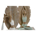 Decorative Figure Home ESPRIT White Green Scandi 15,5 x 7,5 x 26,5 cm (2 Units) - Декорация и Осветление<<<Дом