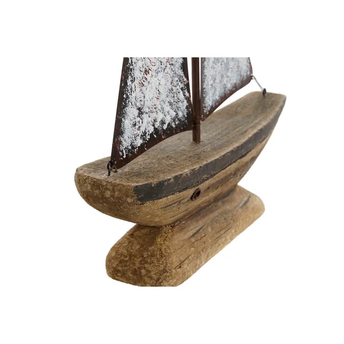 Decorative Figure Home ESPRIT White Natural Candle maker Aged finish 26 x 6 x 34 cm - Декорация и Осветление<<<Дом