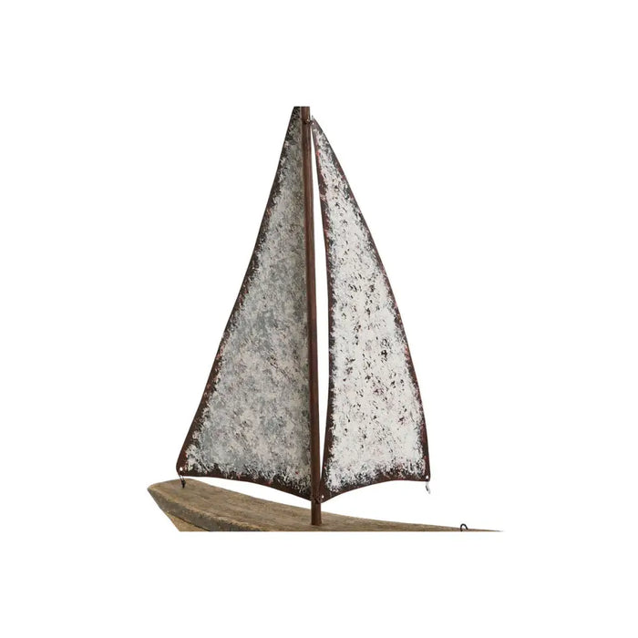 Decorative Figure Home ESPRIT White Natural Candle maker Aged finish 35,3 x 8 x 46,5 cm - Декорация и Осветление<<<Дом