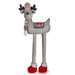 Decorative Figure Krist+ FG09-PX21385BR Red Grey Christmas Reindeer 23 x 55 x 49 cm (4 Units) - Декорация и