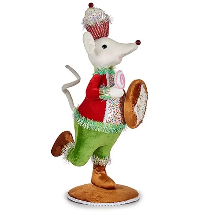 Decorative Figure Krist+ Mouse 20 x 55 x 24 cm (2 Units) - Декорация и Осветление<<<Дом Градина<<<BigBuy&&&Коледни