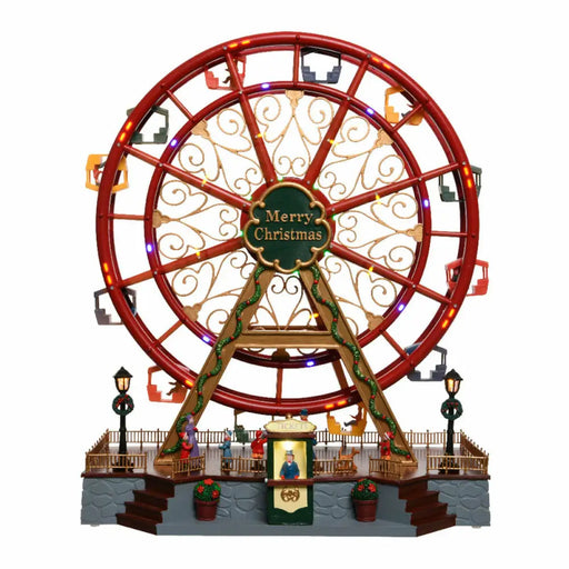 Decorative Figure Lumineo Light Movement Water wheel Christmas 37 x 21 x 45 cm - Декорация и Осветление<<<Дом