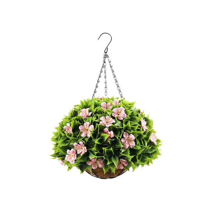 DECORATIVE LANDSCAPING HANGING BASKET Φ28CM HD GARDENIA - Изкуствени растения<<<Стайни растения<<<Градина<<<Praktiker