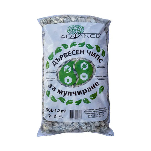 DECORATIVE MULCH 50L ADVANCE BEECH - Мулч<<<Торове почви и тревни смески<<<Градина<<<Praktiker