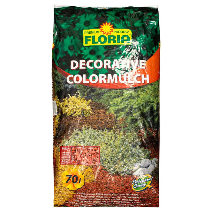 DECORATIVE MULCH 70L FLORIA - Мулч<<<Торове почви и тревни смески<<<Градина<<<Praktiker