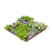DECORATIVE PANEL 50X50CM 1 PCS IN PACKAGE ROSSIMA MZ 171002A - Изкуствено озеленяване<<<Мрежи и