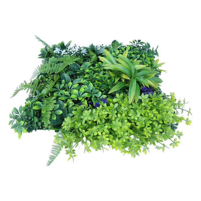 DECORATIVE PANEL 50X50CM 1PCS IN PACKAGE ROSSIMA FERN + MOSS + TROPICAL PLANTS - Изкуствено озеленяване<<<Мрежи и