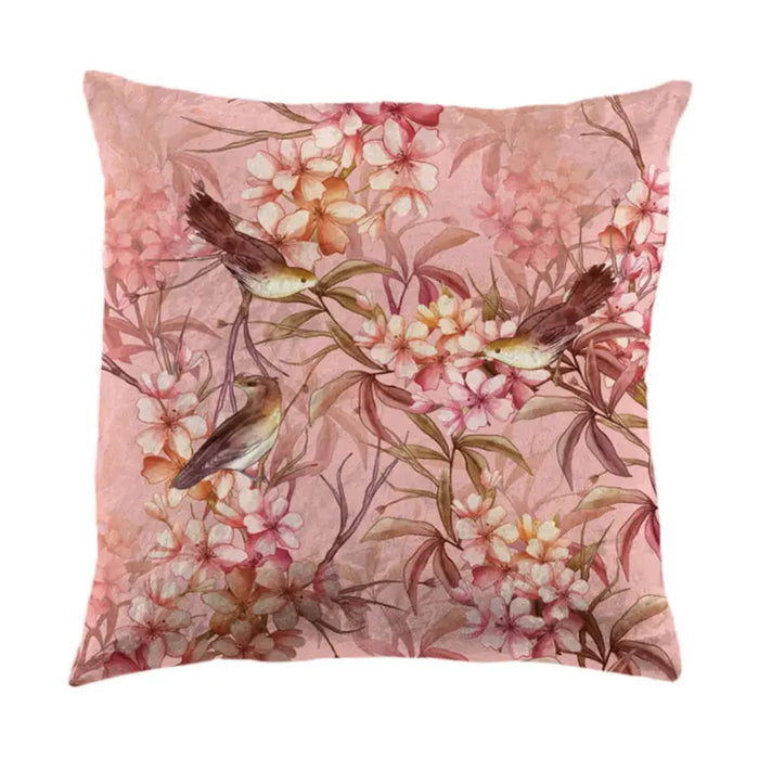 DECORATIVE PILLOW AGLIKA 45X45 CM. BIRDS - Декоративни възглавници<<<Текстил за спалня<<<Мебели и интериор<<<Praktiker