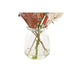 Decorative Plant DKD Home Decor Crystal Golden Brown Polyethylene White (6 x 6 x 27 cm) (2 Units) - Декорация и