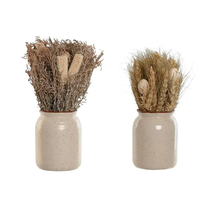 Decorative Plant Home ESPRIT Flower 13 x 13 x 25 cm (2 Units) (12 Units) - Декорация и Осветление<<<Дом