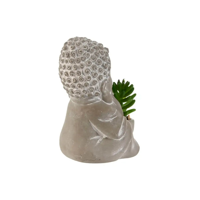 Decorative Plant Home ESPRIT Polyethylene Cement Buddha Oriental 8,5 x 7 x 11 cm (3 Units) - Декорация и