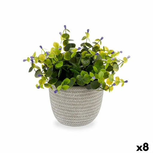 Decorative Plant Ibergarden Plastic Flowers 21 x 20,6 x 21 cm (8 Units) - Декорация и Осветление<<<Дом