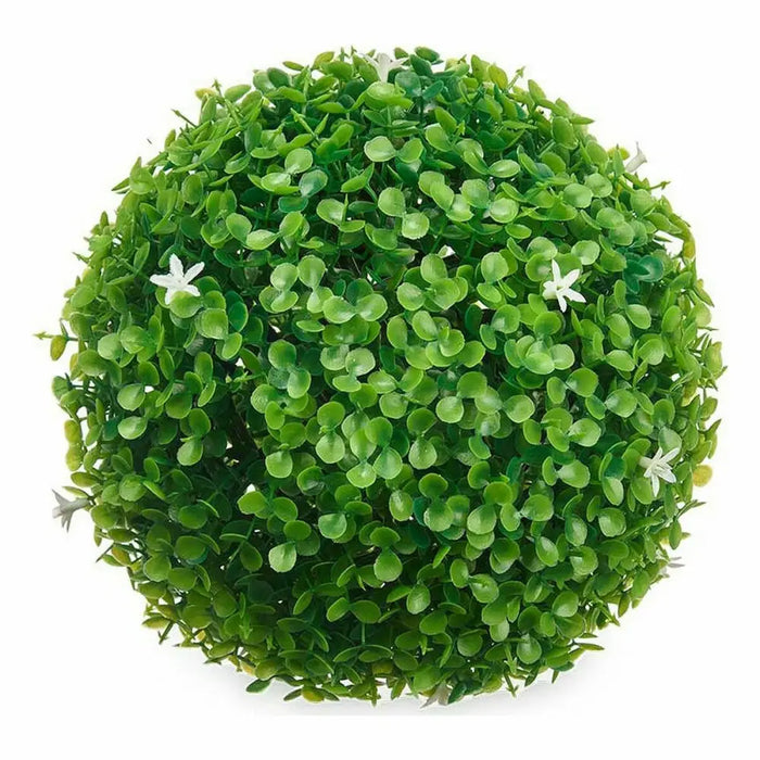 Decorative Plant Ibergarden Plastic Flowers Sheets Ball 22 x 22 x 22 cm (8 Units) - Декорация и Осветление<<<Дом