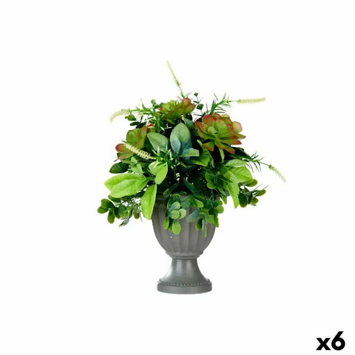 Decorative Plant Ibergarden Plastic Wineglass 25 x 36 x 25 cm (4 Units) - Декорация и Осветление<<<Дом