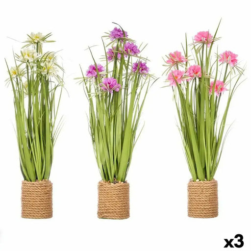 Decorative Plant Ibergarden Rope Plastic Stone 30 x 70 x 30 cm (3 Units) - Декорация и Осветление<<<Дом