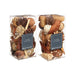 Decorative Pot Pourri Gift Decor White Brown Red 14 x 30,5 x 14 cm (6 Units) - Декорация и Осветление<<<Дом