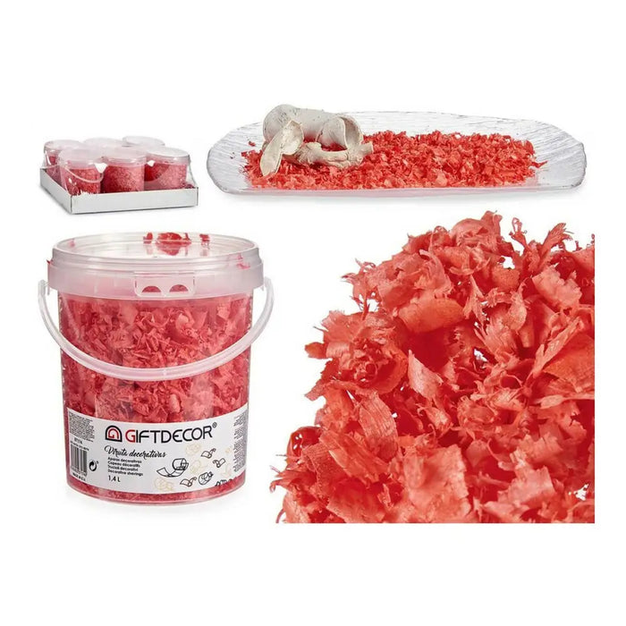 Decorative Shavings Gift Decor 13 x 14 x 14 cm - Декорация и Осветление<<<Дом Градина<<<BigBuy&&&Други артикули за