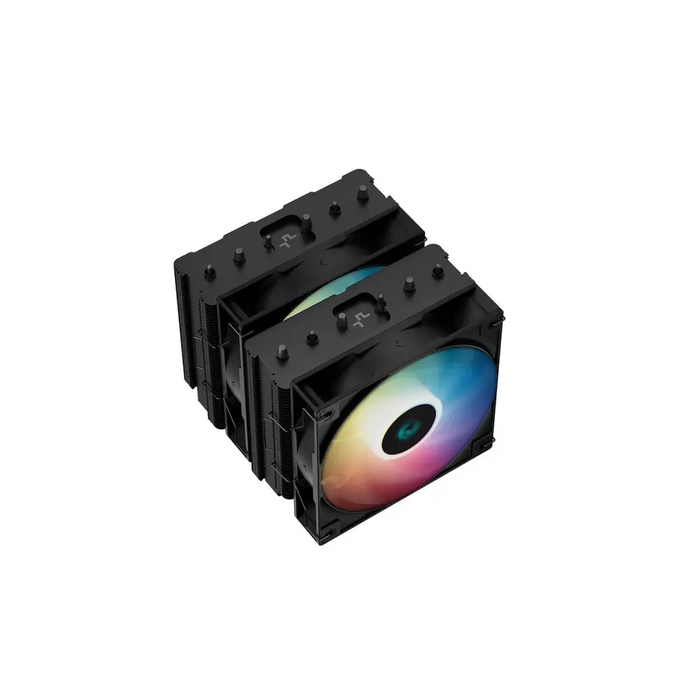 DeepCool AG620 BK ARGB Processor Air cooler 12 cm Black White 1 pc(s)