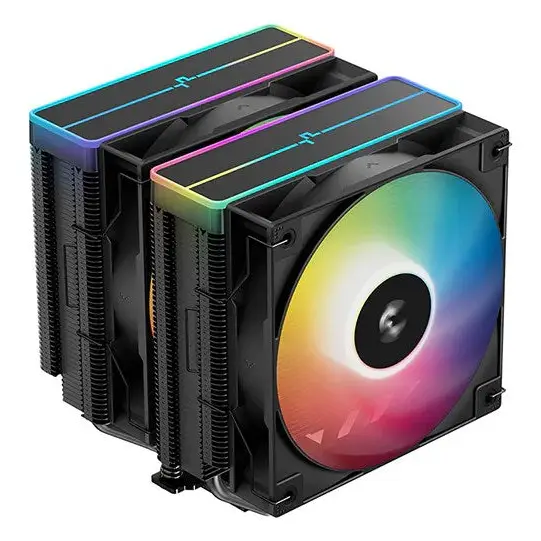 DeepCool AG620 BK ARGB V2 Chipset Motherboard Air cooler 12 cm Black 1 pc(s) - CPU