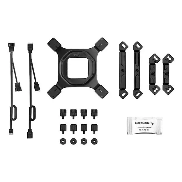 DeepCool AG620 BK ARGB V2 Chipset Motherboard Air cooler 12 cm Black 1 pc(s) - CPU