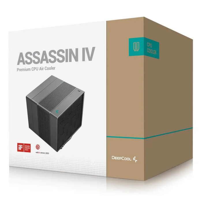 DeepCool ASSASSIN IV Processor Air cooler 14 cm Black 1 pc(s) - CPU coolingCHL-CPU<<<CoolingCHL<<<ActionPL