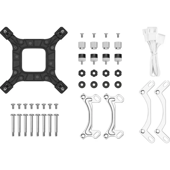 DeepCool LE240 WH V2 Processor All-in-one liquid cooler 12 cm White 1 pc(s) - Cooling - water cooling
