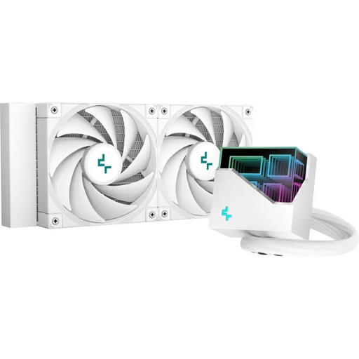 DeepCool LT520 WH Processor All-in-one liquid cooler 12 cm White 1 pc(s) - Cooling - water cooling