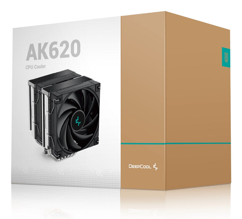DeepCool AK620 Processor Air cooler 12 cm Black 1 pc(s)