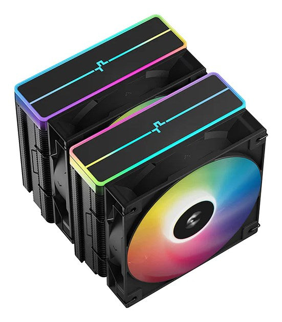 DeepCool AG620 BK ARGB V2 Chipset, Motherboard Air cooler 12 cm Black 1 pc(s)