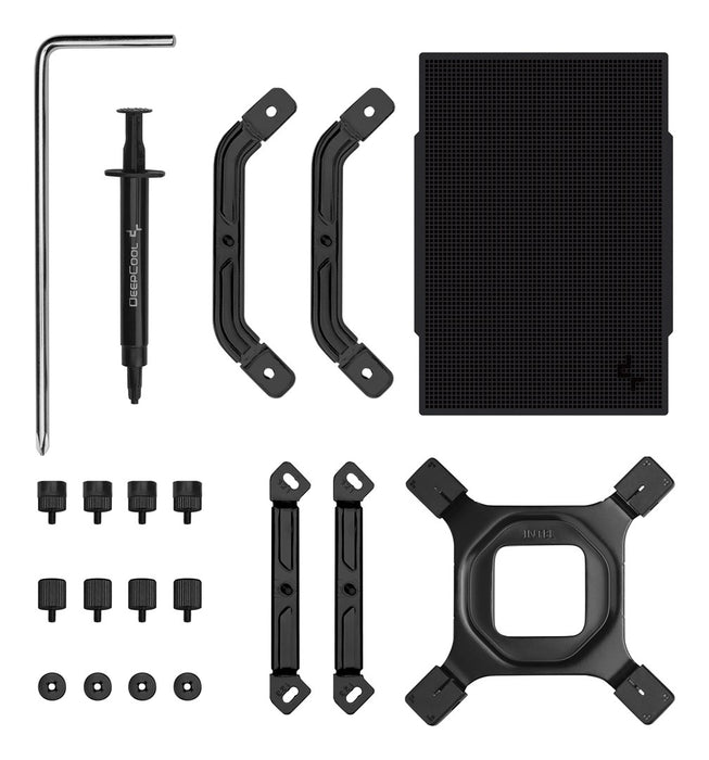 DeepCool AK500 G2 Processor Air cooler 12 cm Black 1 pc(s)