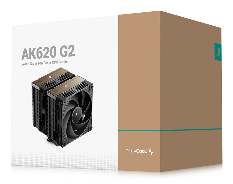 DeepCool AK620 G2 Processor Air cooler 12 cm Black 1 pc(s)