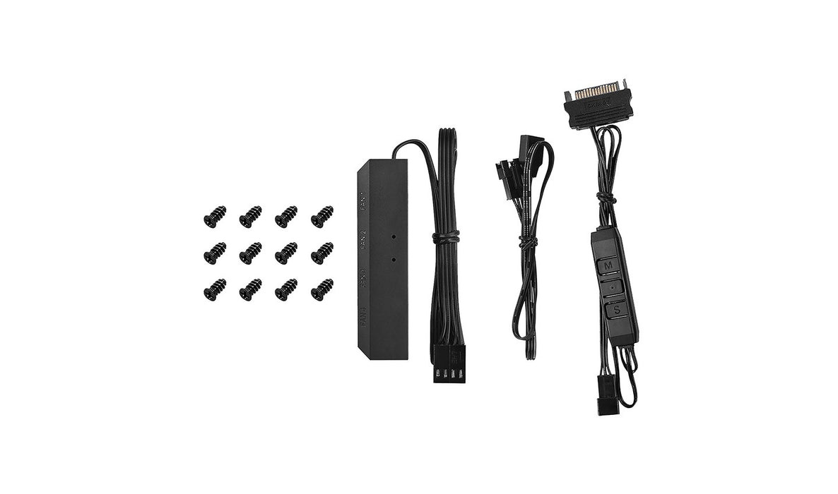 DeepCool RF120-3in1 Computer case Fan 12 cm Black 3 pc(s)