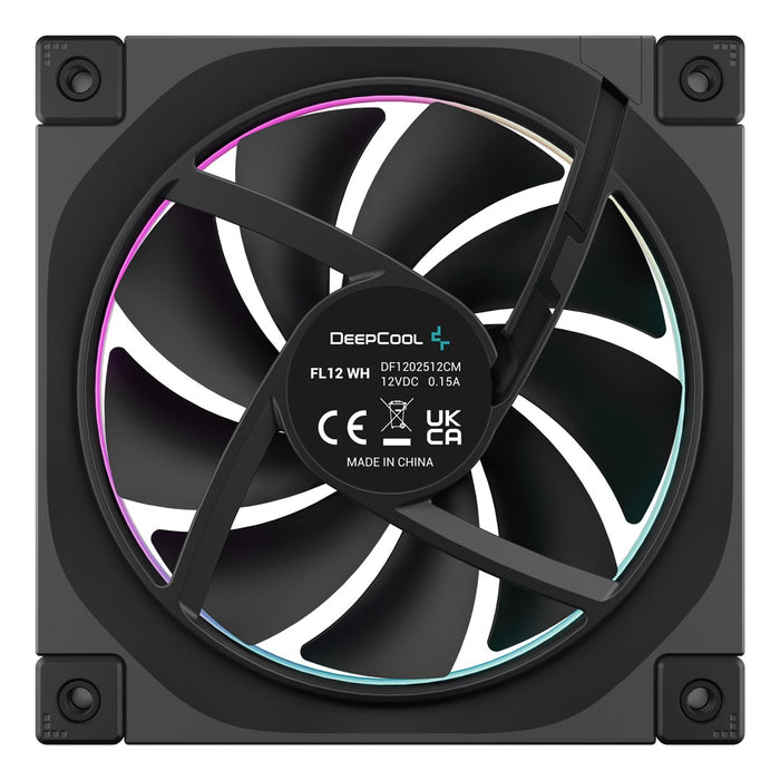 DeepCool FL12 Computer case Fan 12 cm Black 1 pc(s)