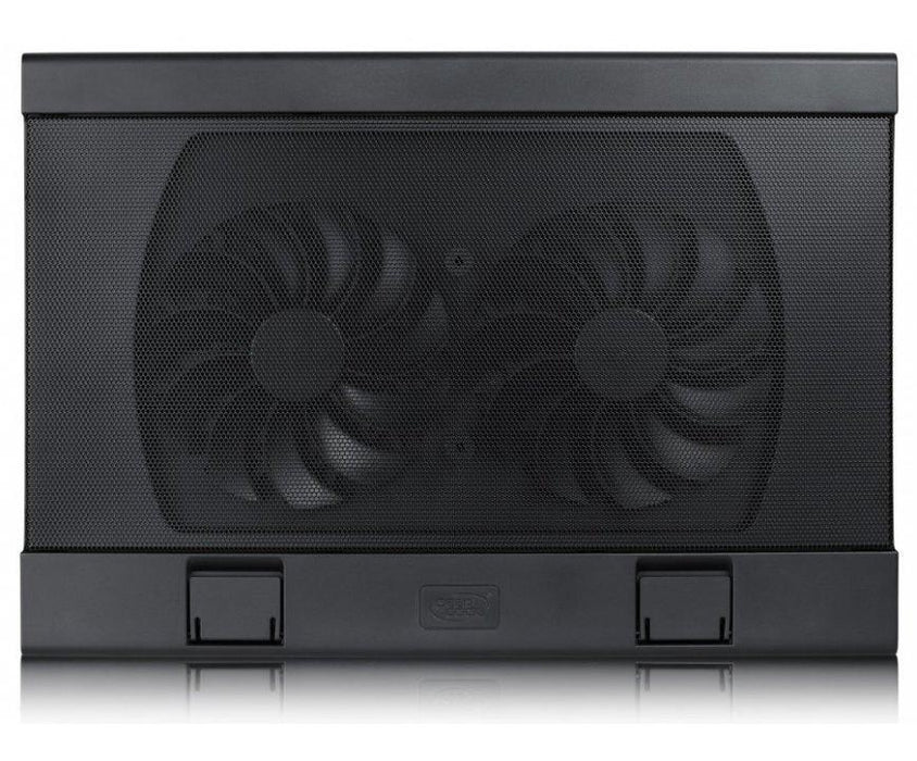 Laptop cooler DeepCool WIND PAL FS, 17", 2x140 mm, 1200 RPM, Black