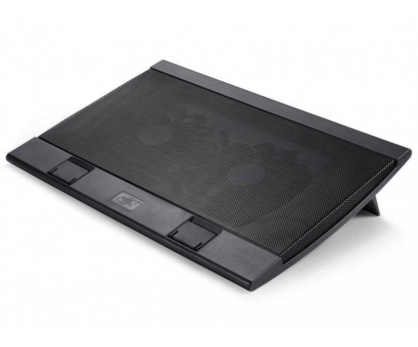 Laptop cooler DeepCool WIND PAL FS, 17", 2x140 mm, 1200 RPM, Black