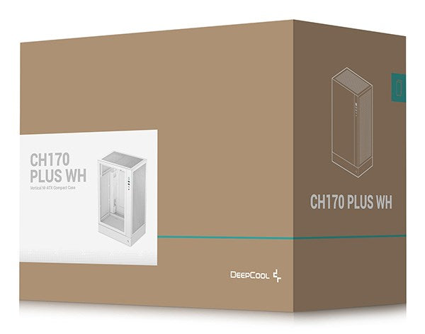DeepCool CH170 PLUS WH Tower White