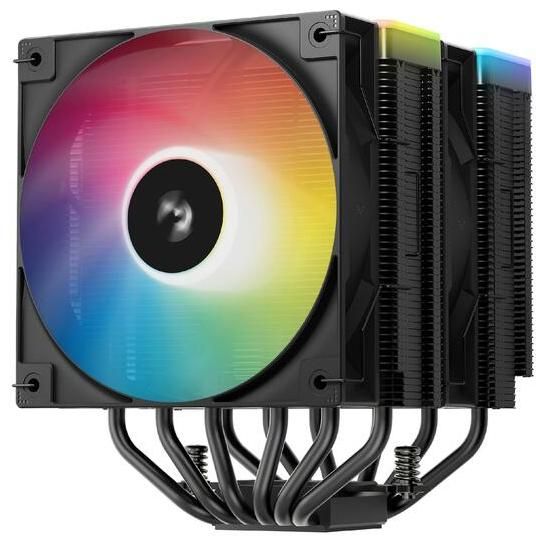 DeepCool AG620 BK ARGB V2 Chipset, Motherboard Air cooler 12 cm Black 1 pc(s)