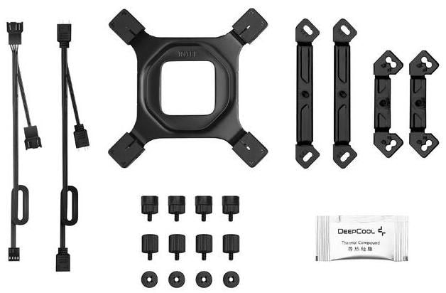 DeepCool AG620 BK ARGB V2 Chipset, Motherboard Air cooler 12 cm Black 1 pc(s)